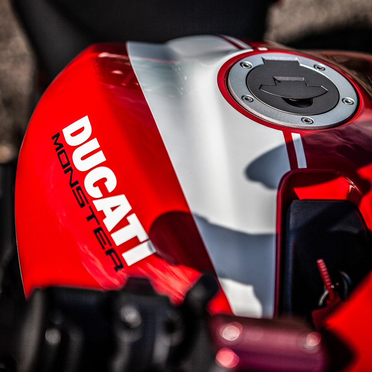 Stunning Ducati Monster 821 Stripe - Image 3