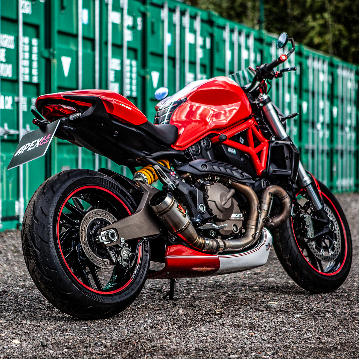 Stunning Ducati Monster 821 Stripe - Image 26