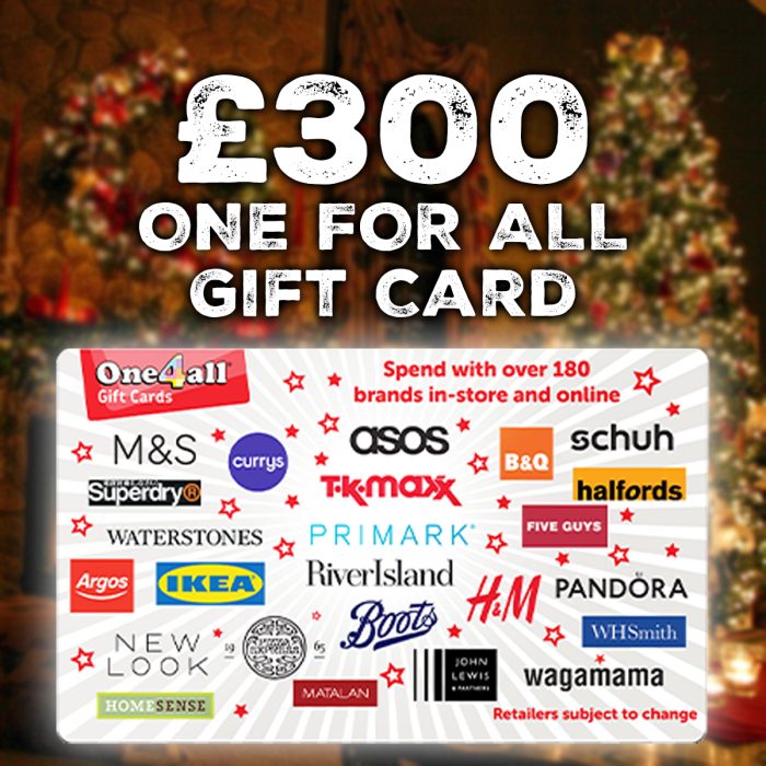 £300 One For All Gift Card - Spend at Over 180 Outlets - Perfect For Xmas