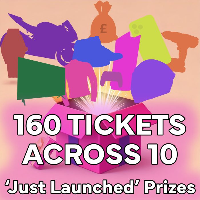 Max Tickets On x10 Just Launched Comps (Includes Bikes) - Winner Chooses