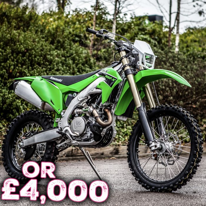 Brand-New Kawasaki KX450X (Road Registered)