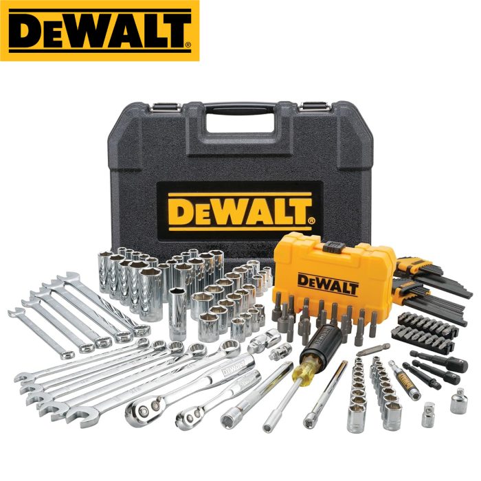 DeWalt Mechanics Tools Kit and Socket Set