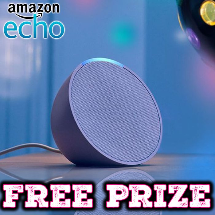 FREE Competition - Amazon Echo Pop - White