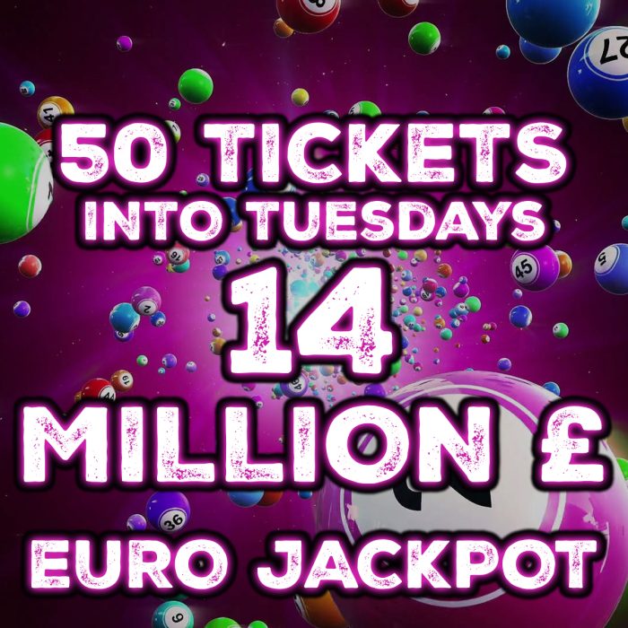 ⚡️50 Lucky Dip Tickets Into This Tuesday's £14 Million Euro Jackpot - £5 Per Ticket⚡️