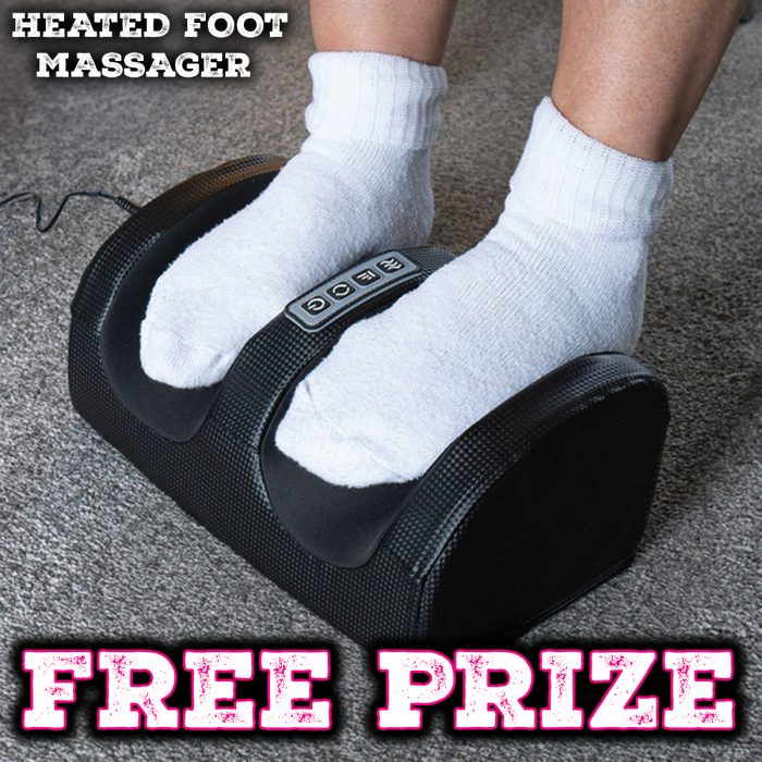 FREE To Enter Competition - Heated Foot Massager