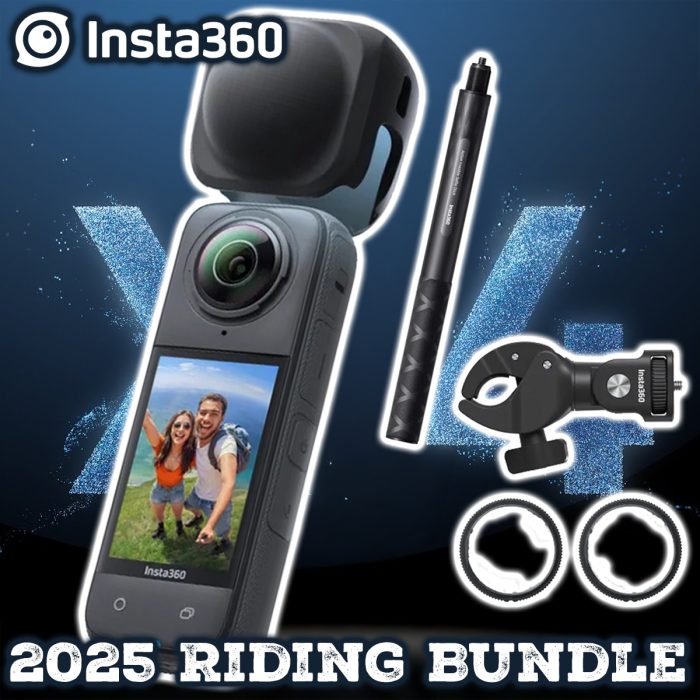 2025 8K Insta360 X4 - With Motorcycle Bundle