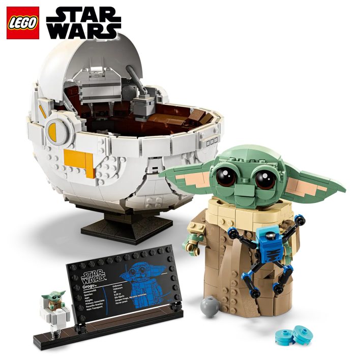 Lego Grogu with Hover Pram