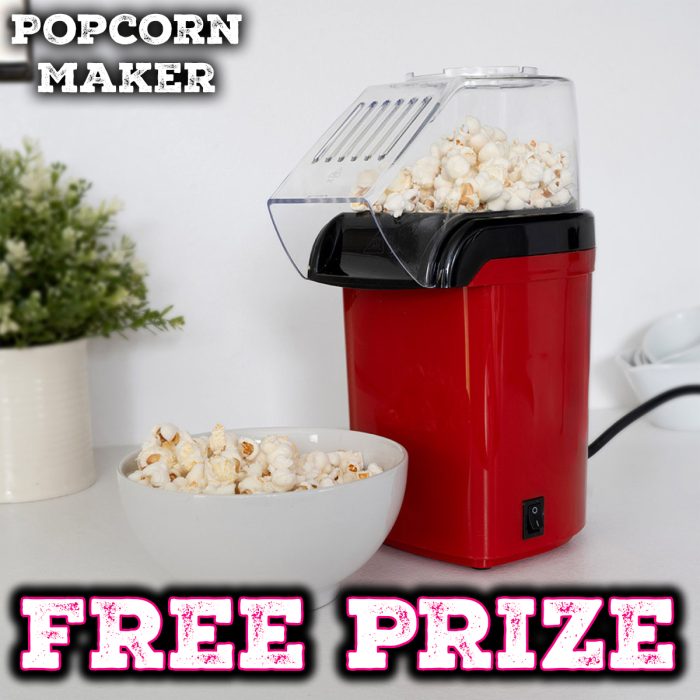 FREE To Enter Competition - Popcorn Maker
