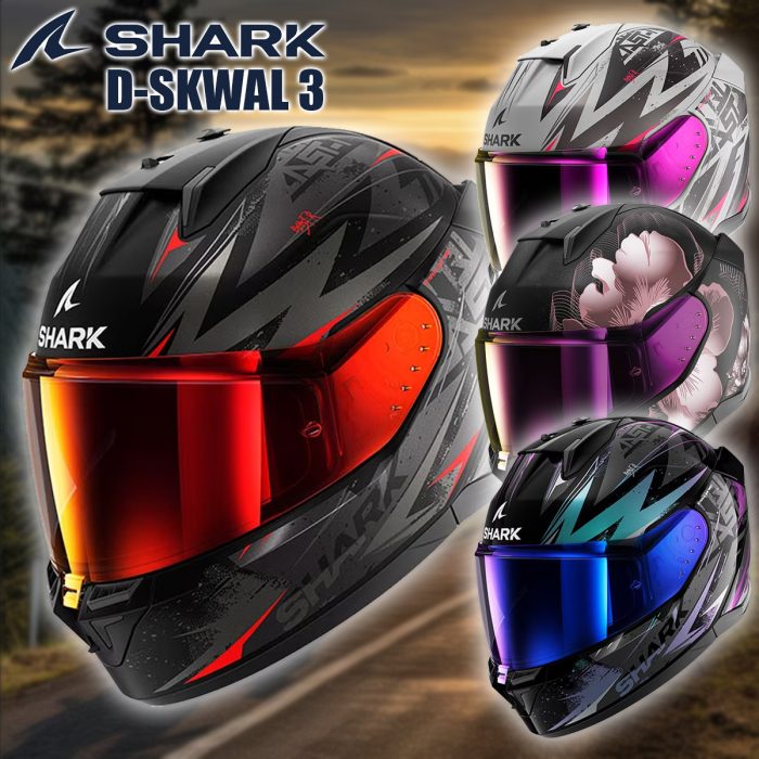 Shark D-Skwall 3 Helmet - Colour Choice