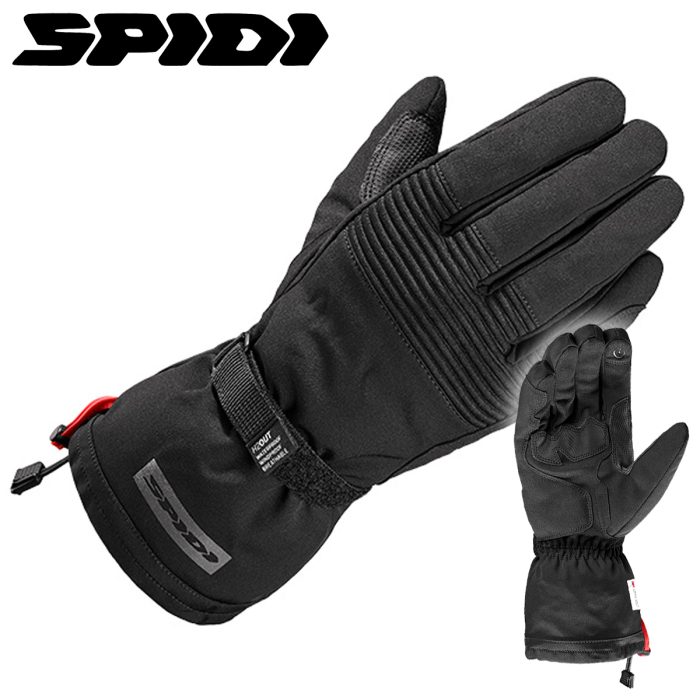 Spidi Wintertourer Gloves - Polar Fleece Lining & Touchscreen Facility