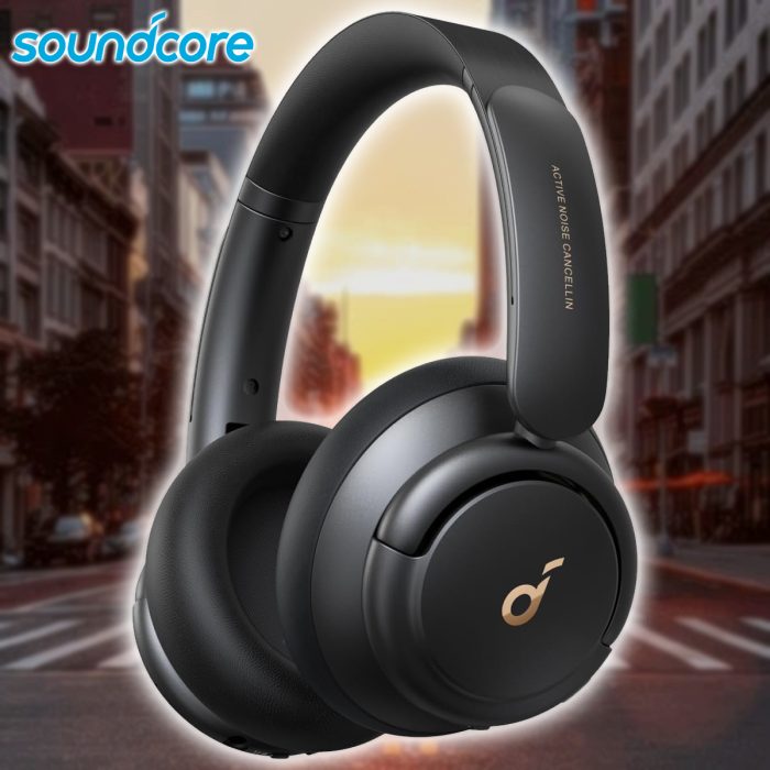⚡️Anker Over Head Noise Cancelling Headphones - Black⚡️