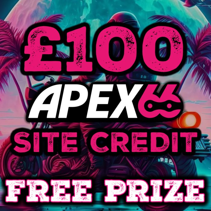 FREE To Enter Competition - £100 Apex 66 Site Credit