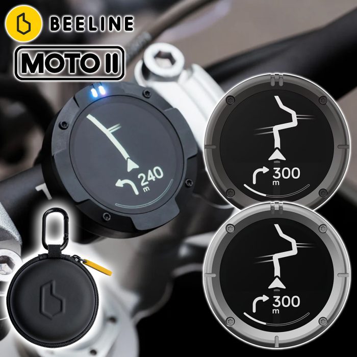 Beeline Moto 2 Nav + Travel Case - Choice of Three Colours