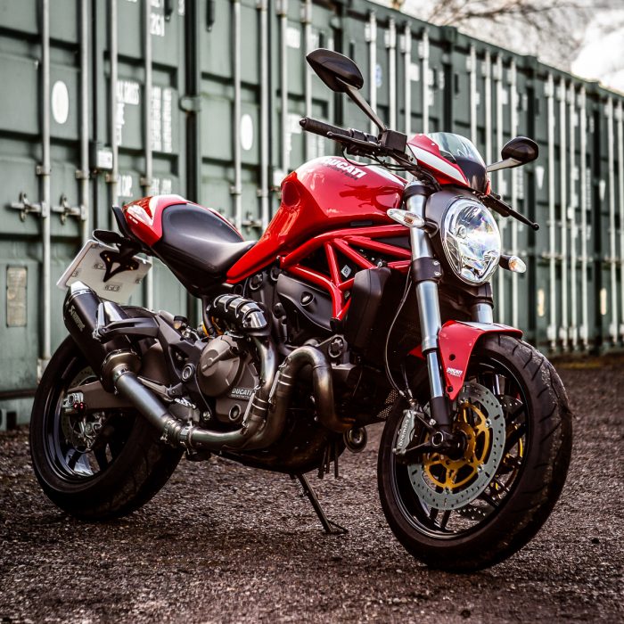 Stunning Ducati Monster 821 Stripe