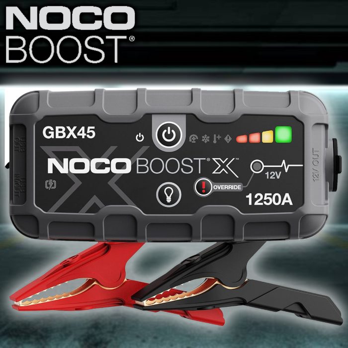 Noco Boost x 12v Portable Lithium Car/Bike Jump Starter - Powerbank Charger & Leads