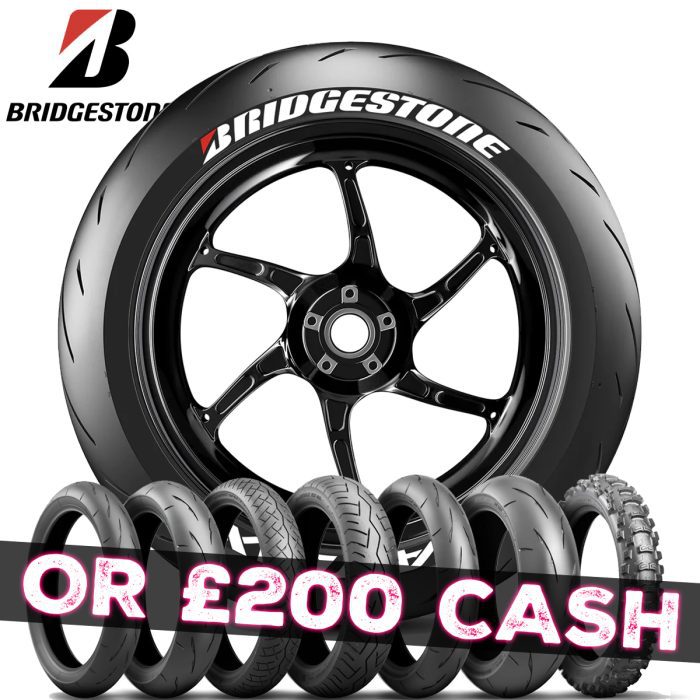 A Pair Of Bridgestone Tyres - Choice of Compounds & Styles To Suit Your Bike