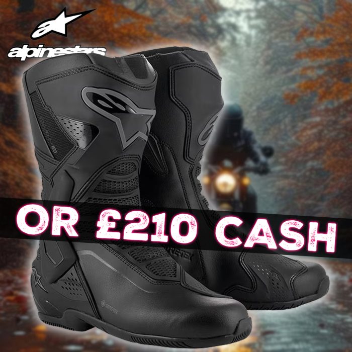 Alpinestars SMX-6 V3 Gore-Tex Boots Black & Dark Grey