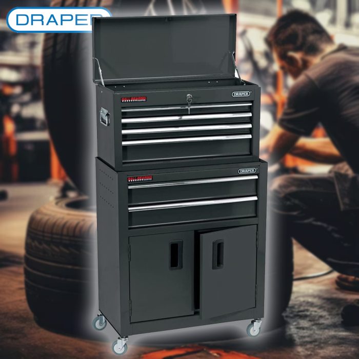 Draper 6 Drawer Lockable Tool Chest