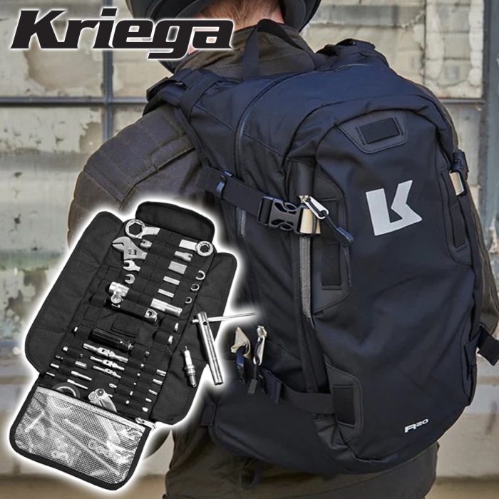 Kriega R20 Backpack + Kriega Tool Roll