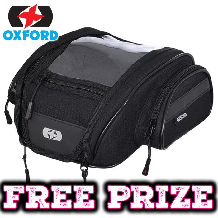 FREE To Enter Competition - Oxford F1 Mini Tank Bag