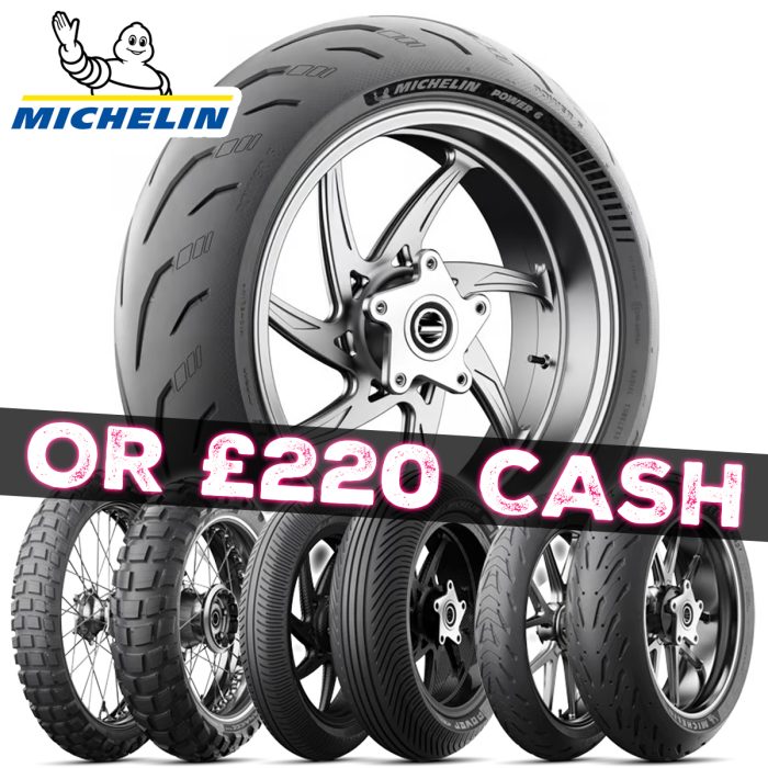 Pair Of Michelin Tyres - Choice of Compounds & Styles To Suit Your Bike