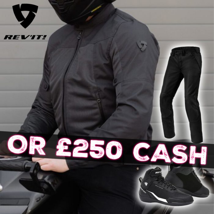 The Rev'it Spring Riding Starter Kit - Eclipse 2 - Jacket, Jeans & H20 Boots