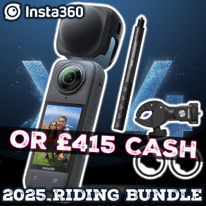 2025 8K Insta360 X4 - With Motorcycle Bundle