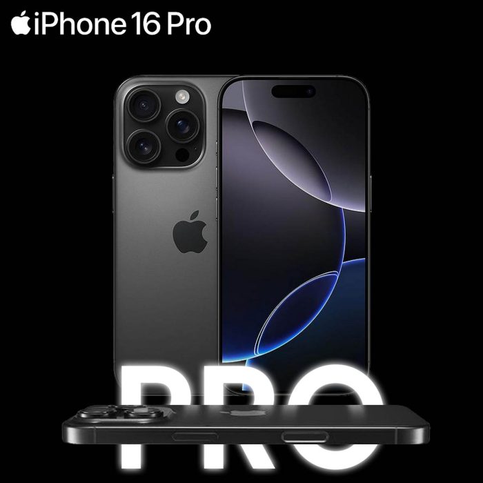 New Apple iPhone 16 Pro Black