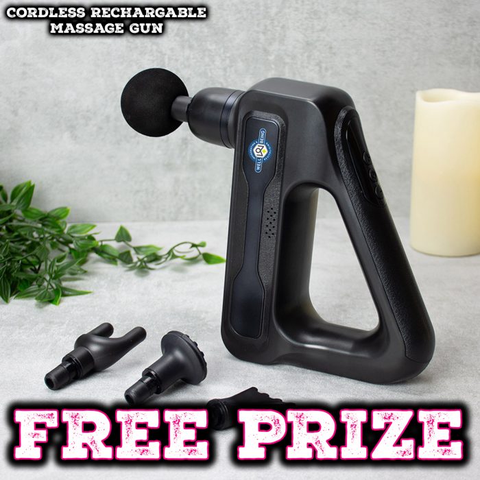 FREE Competition - Cordless Rechargeable Massage Gun