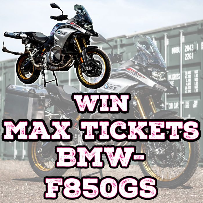 ⚡️Max Tickets On The BMW-F850GS⚡️