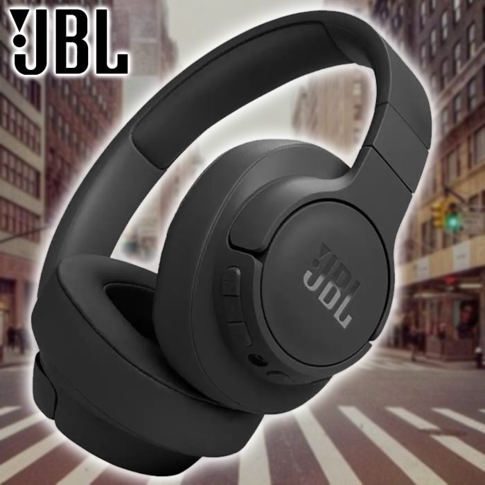 JBL Tune Over-Ear Wireless Headphones – Black