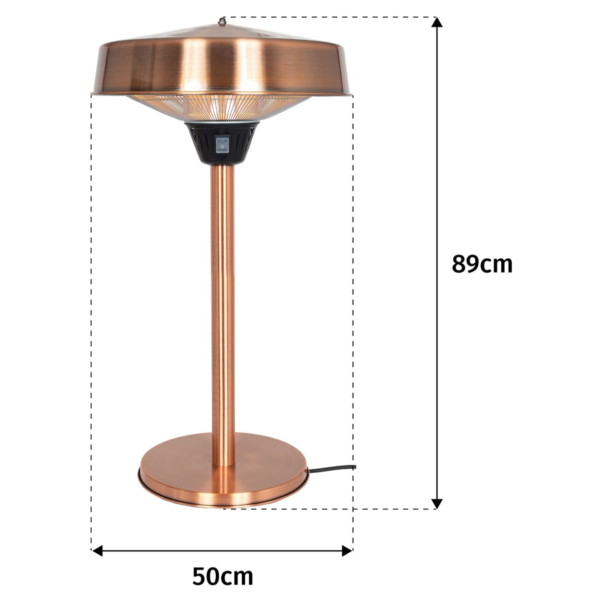 ⚡️La Hacienda Copper or Silver Modern tabletop Heater⚡️ - Image 3