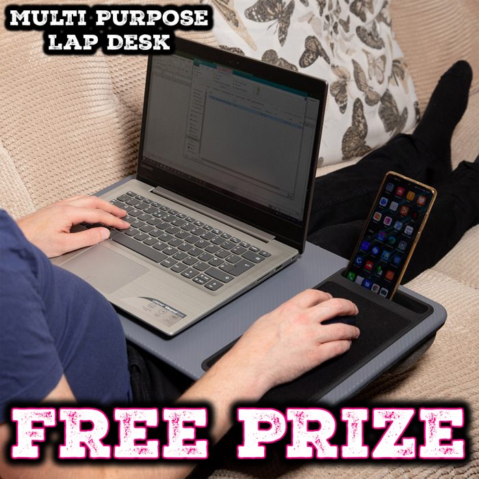 FREE To Enter Competition - Multi Purpose Lap Desk
