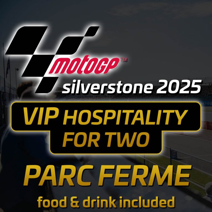 2x MotoGP VIP Silverstone Race Day Hospitality Parc Ferme Experience - Overlooking The Start & Finish Line