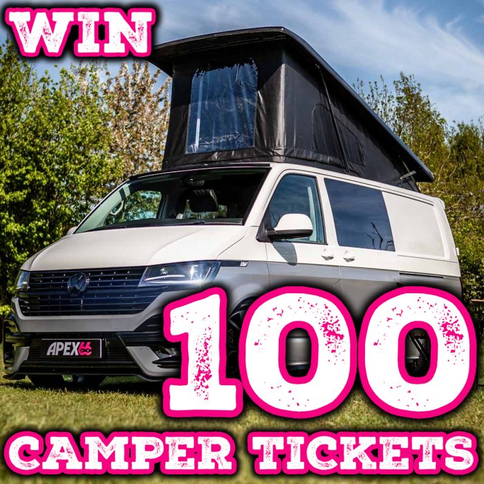 ⚡️Win 100 Campervan Tickets⚡️