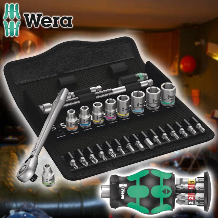 ⚡️Wera Zyclop Metal Ratchet Set + Stubby Screwdriver Set⚡️