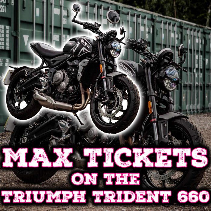 ⚡️Win Max Tickets on The Triumph Trident 660⚡️