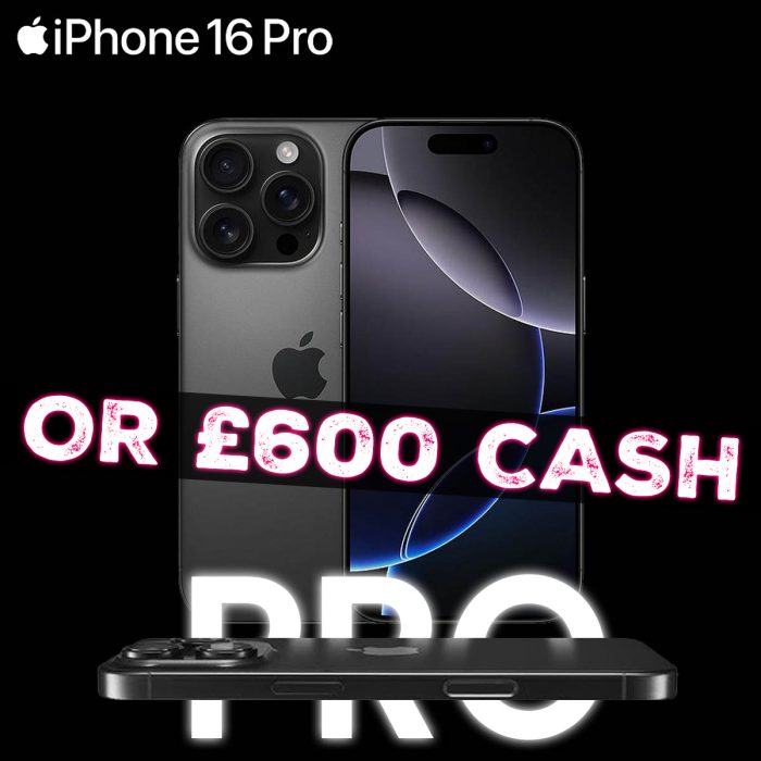 New Apple iPhone 16 Pro Black