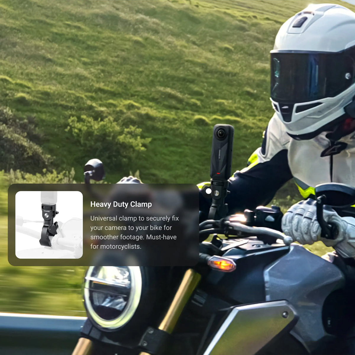All New Insta360 x5 Motorcycle Multi-View Bundle - Image 5
