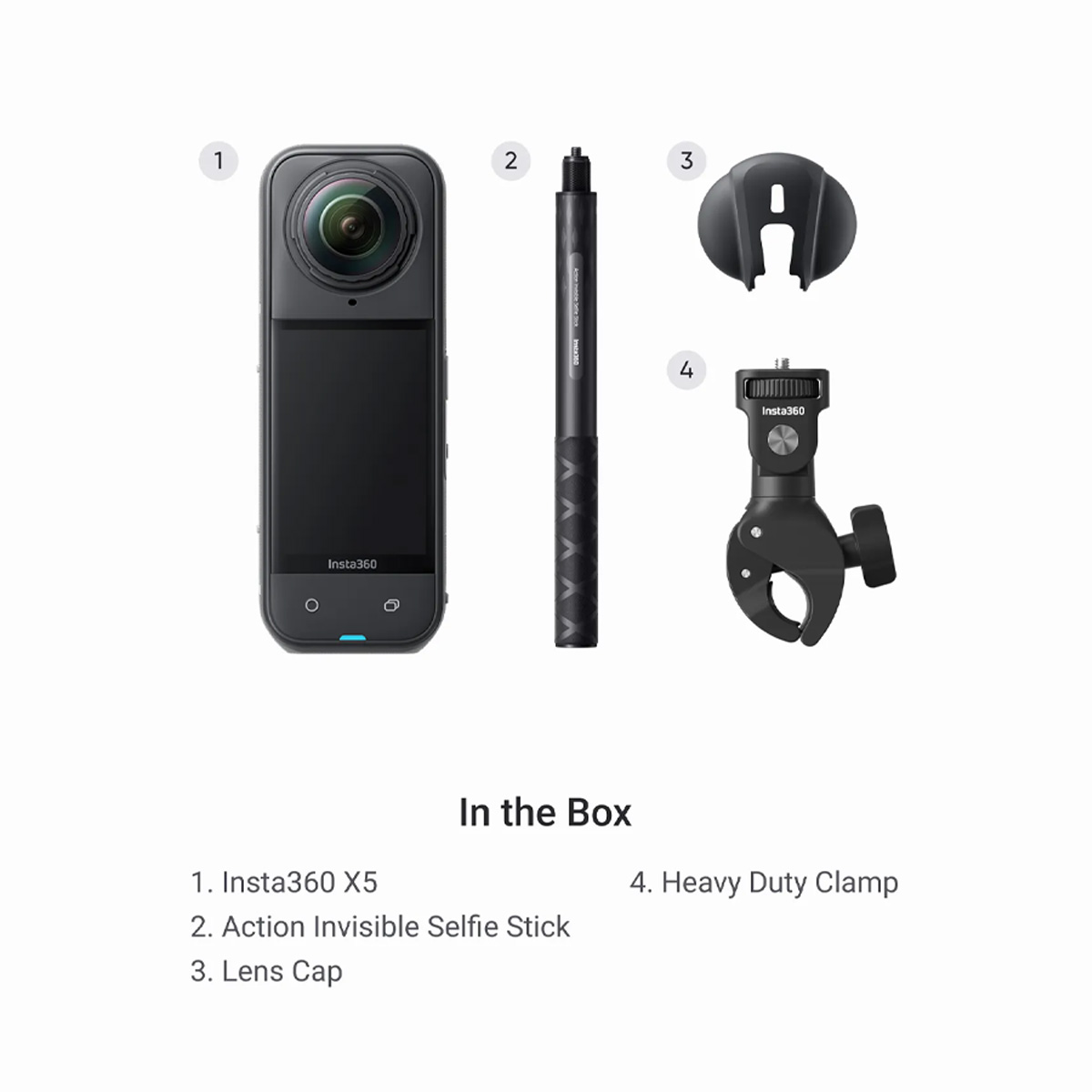 All New Insta360 x5 Motorcycle Multi-View Bundle - Image 6