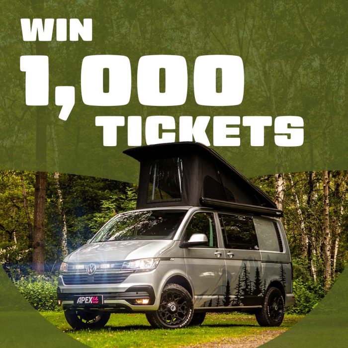 ⚡️Win 1000 Campervan Tickets⚡️