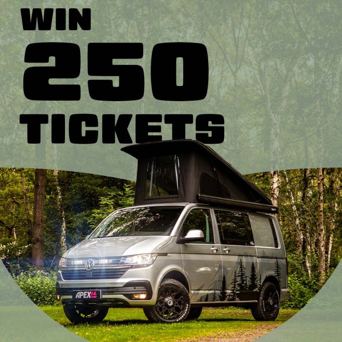 Win 250 Campervan Tickets