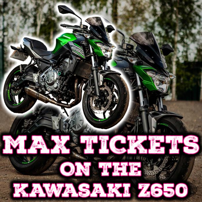 Win Max Tickets on The 2020 Kawasaki Z650