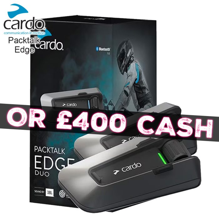 Cardo Packtalk Edge Mesh Intercom - Duo