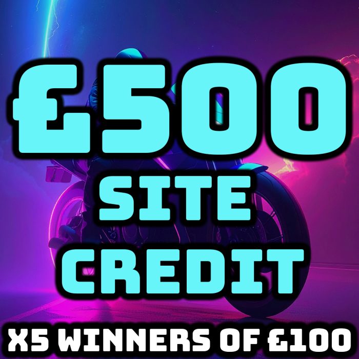 FREE PRIZE - £500 Site Credit - x5 Winners of £100