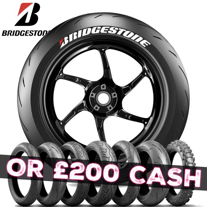 A Pair Of Bridgestone Tyres - Choice of Compounds & Styles To Suit Your Bike
