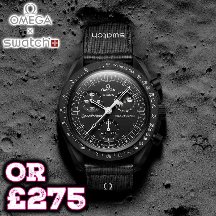 Swatch Omega Mission To The Moon Phase - New Moon
