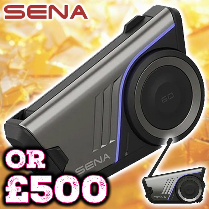 All New Sena 60s DUO Bluetooth Featuring Wave Intercom Tech, Dynamic LED & Torch