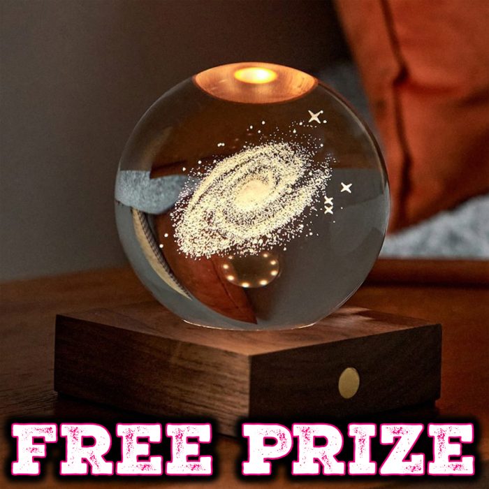 FREE PRIZE - Galaxy Crystal Light