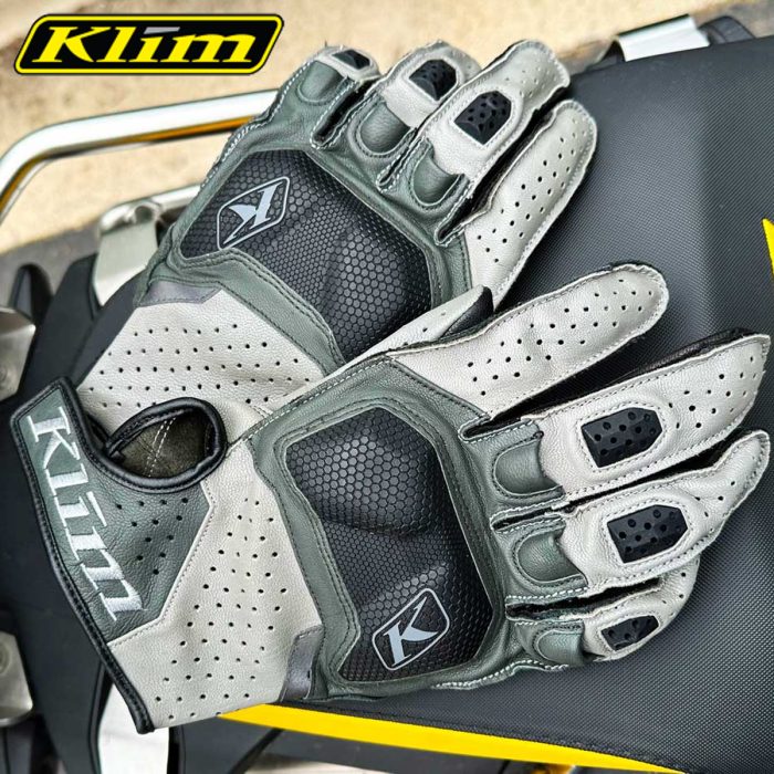 Klim Badlands Aero Pro Short Leather Gloves